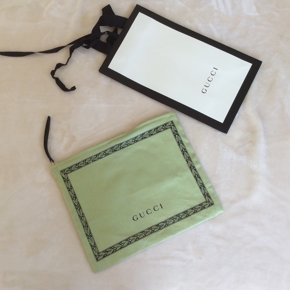 Gucci Clutch Bag Canvas in Pistachio Green - Picture 5 of 7